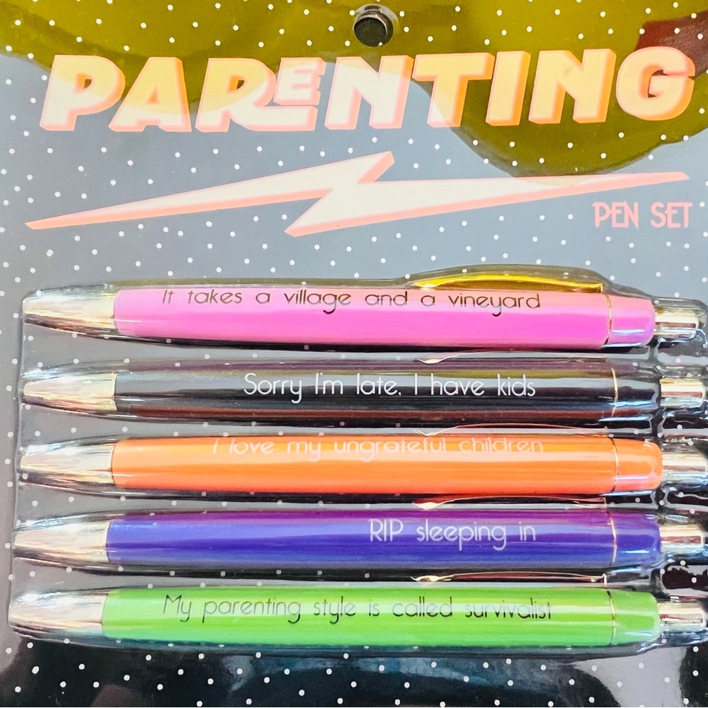 Pen Set- Parenting Hysterical Gift Set